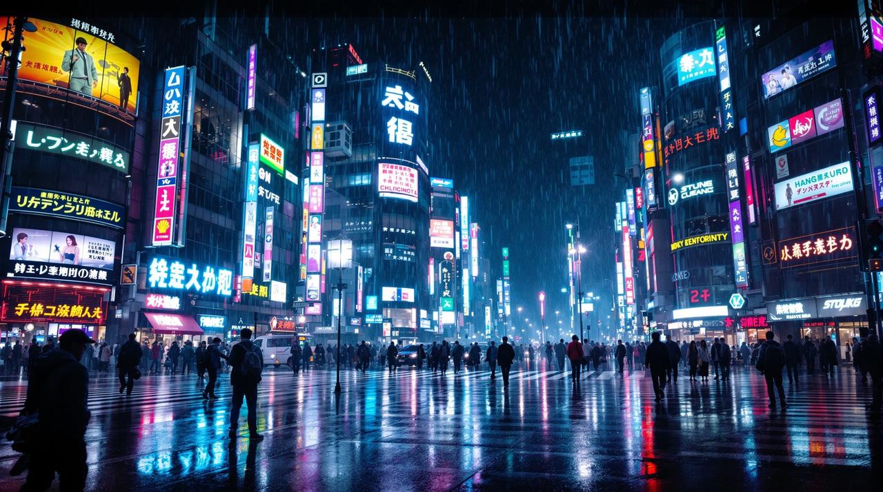 赛博朋克：东京夜行记